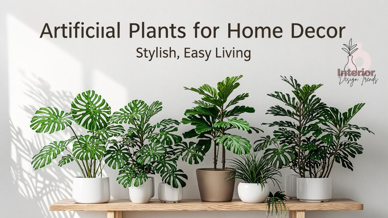 Artificial Plants for Home Decor Stylish, Easy Living