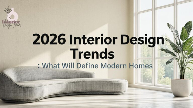 2026 Interior Design Trends: What Will Define Modern Homes