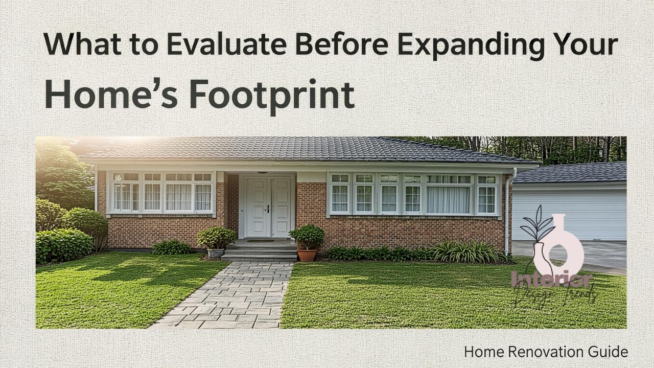 What to Evaluate Before Expanding Your Home’s Footprint