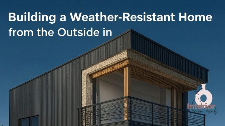 Building a Weather-Resistant Home from the Outside In