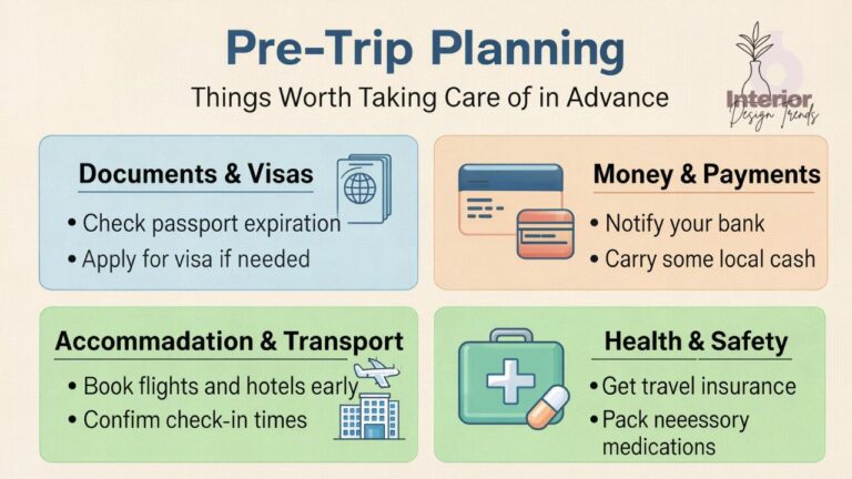 Pre-Trip Planning Things Worth Taking Care of in Advance