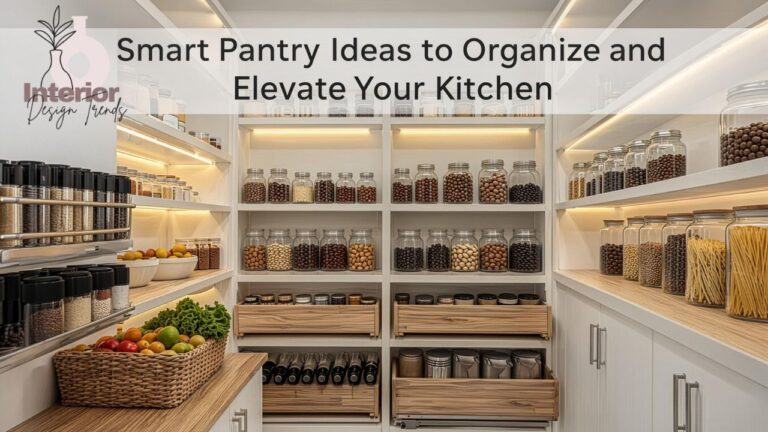 Smart Pantry Ideas to Organize and Elevate Your Kitchen