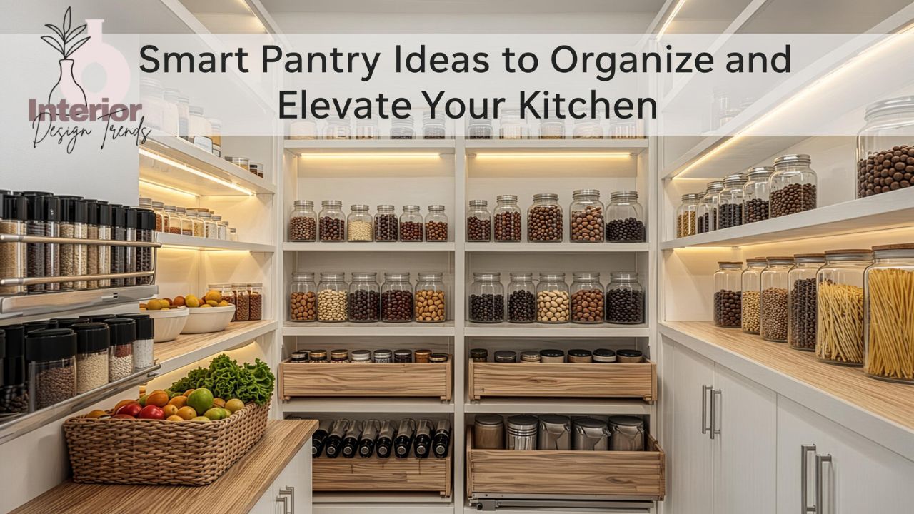 Smart Pantry Ideas to Organize and Elevate Your Kitchen