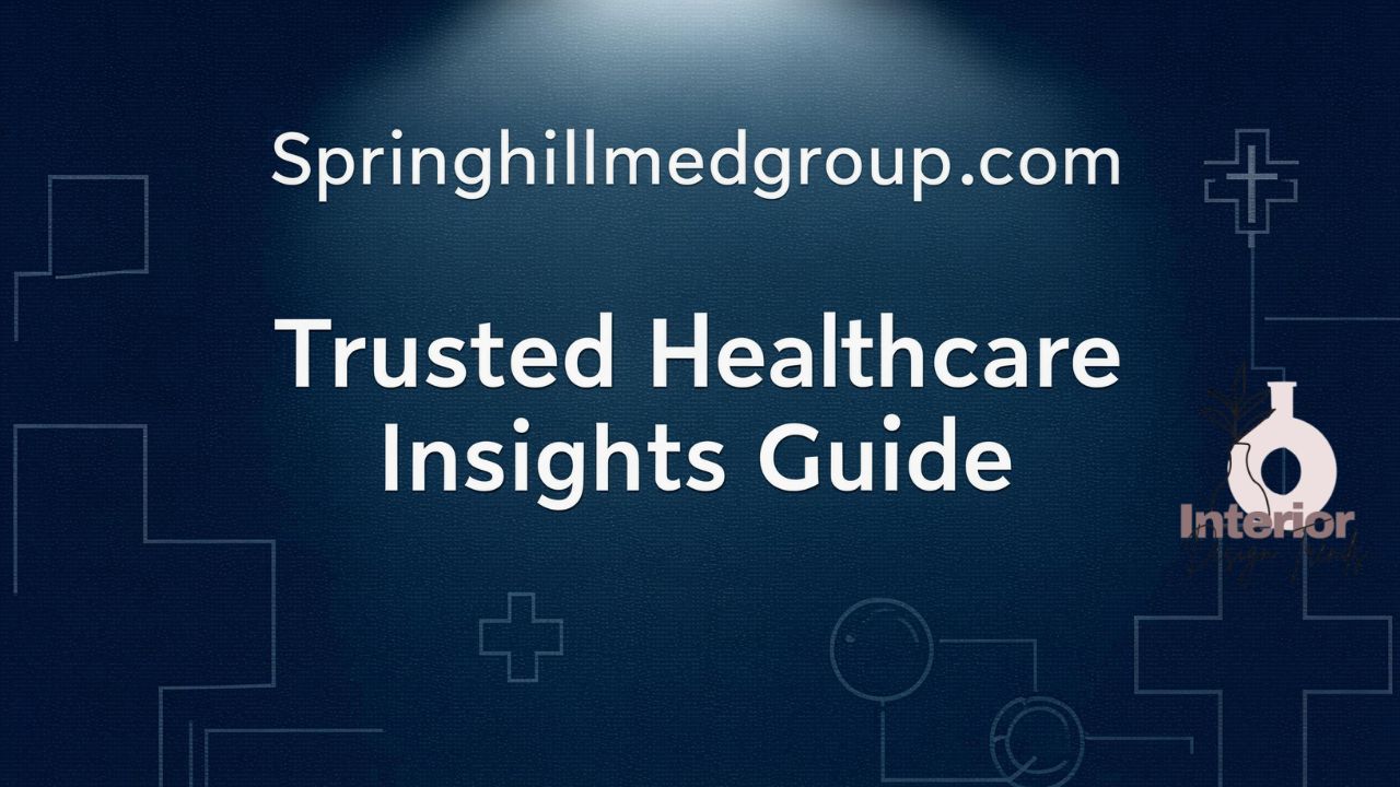 Springhillmedgroup.com Trusted Healthcare Insights Guide