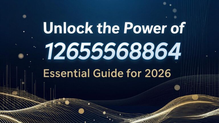 Unlock the Power of 12656568684: Essential Guide for 2026