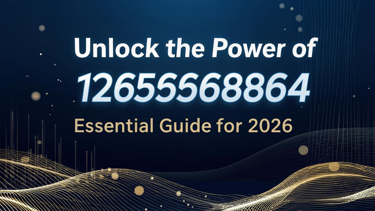 Unlock the Power of 12656568684: Essential Guide for 2026
