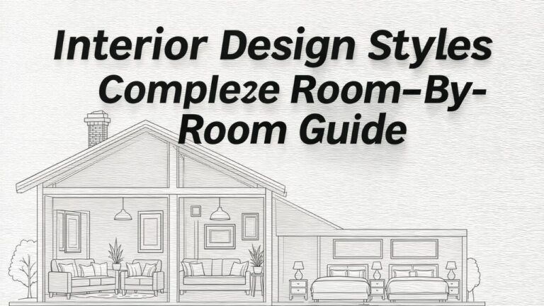 Interior Design Styles Complete Room-by-Room Guide